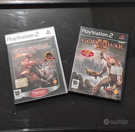 Lotto God of War + God of War 2 PS2 ITA PAL 