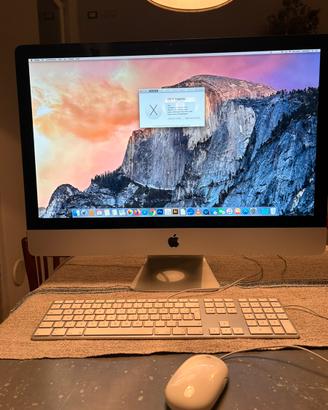 iMAC 2,7 Ghz Intel Core i5 - schermo 27 pollici