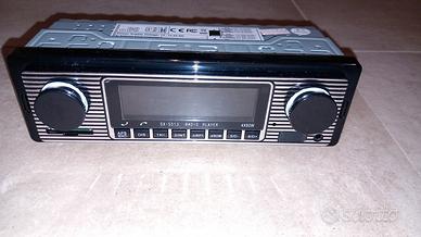 autoradio stile vintage con Bluetooth e USB