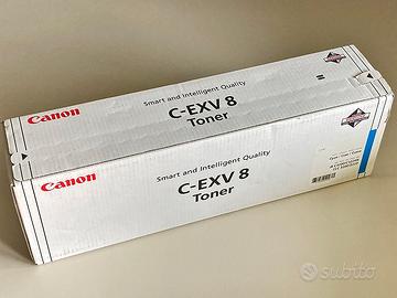 Toner Canon originale C-EXV 8 ciano nuovo