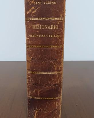 Gran dizionario piemontese Sant’Albino 1859