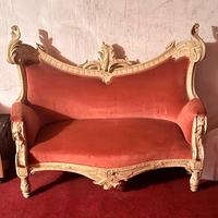 Divano stile Barocco Siciliano