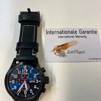 Orologio cronografo pilota pvd nero