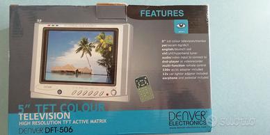 Televisione portatile DENVER DFT-506