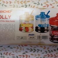 set di 3 barattoli multiuso JOLLY