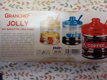 set di 3 barattoli multiuso JOLLY