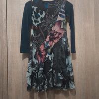 vestito multicolor desigual