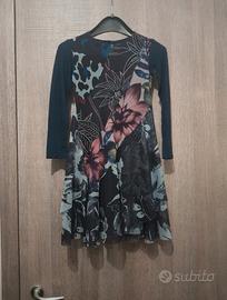 vestito multicolor desigual