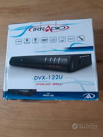 lettore DVD MPEG-4 Irradio con presa USB