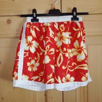 Costume ragazzo rosso e arancione Yaliishi