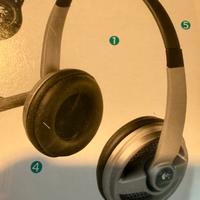 Cuffie con microfono Logitech