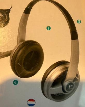 Cuffie con microfono Logitech