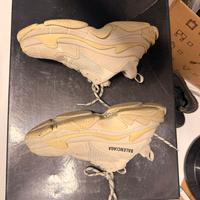 Balenciaga triples s beige