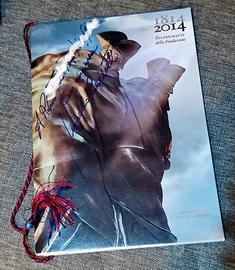 Calendario Carabinieri 2014 con dedica autografata