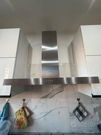 Cappa Cucina Accio Inox + Filtro Carbone