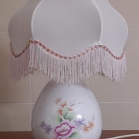 Lampada abat-jour porcellana per camera da letto