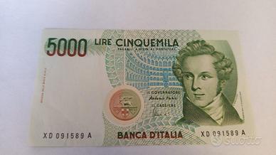 5000 LIRE SERIE SOSTITUTIVA RARA XD qFDS