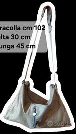 borsa tracolla pelle