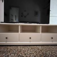 Mobile TV in legno con cassetti - stile moderno