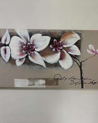 QUADRO DIPINTO TEMA FLOREALE