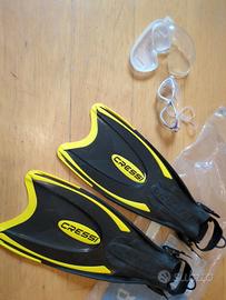 pinne e occhialini cressi