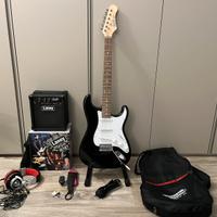 Chitarra elettrica + accessori