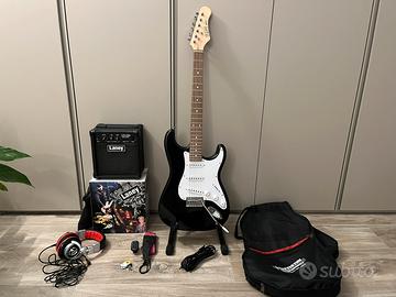 Chitarra elettrica + accessori