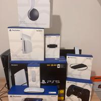 PlayStation 5 slim e vari accessori
