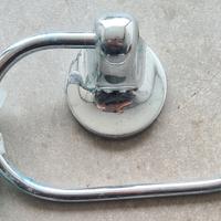 porta rottolo x carta igenica in acciaio inox