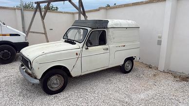 Renault 4 F4 furgonata marciante