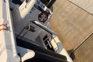 Open brube capo nord con fuoribordo