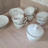 set servizio tazzine piattini caffé o the