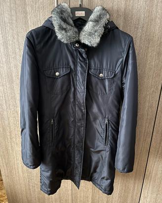 Parka blu Woolrich da ragazza - 14 anni