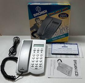 Brondi Telefono a Filo con Display LCD + Accessori
