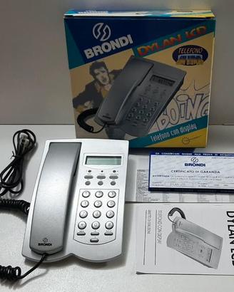 Brondi Telefono a Filo con Display LCD + Accessori