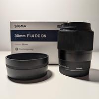 Sigma 30mm F/1.4 DC DN Sony E