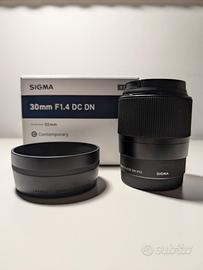 Sigma 30mm F/1.4 DC DN Sony E