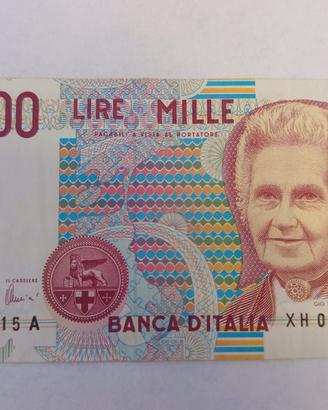 1000 LIRE SERIE SOSTITUTIVA RARA XH SPL