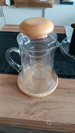 brocca vetro per aperitivi