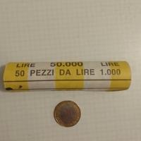 50 monete da Lire 1000 con errore geografico