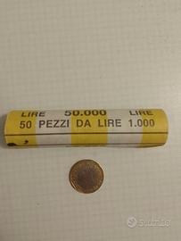 50 monete da Lire 1000 con errore geografico