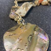 Collana ciondolo pietra pietre penso conchiglia