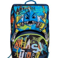 zaino scuola SJ gang Seven - blu - modello Squalo