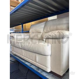 DIVANO IN PELLE 2 POSTI EGO ITALIANO
