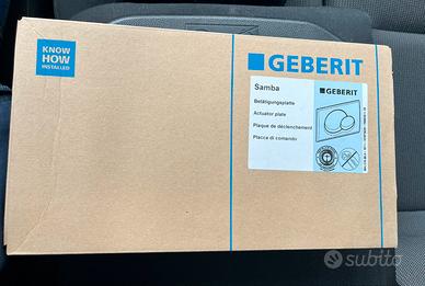 Placca Wc modello Samba per cassetta Geberit