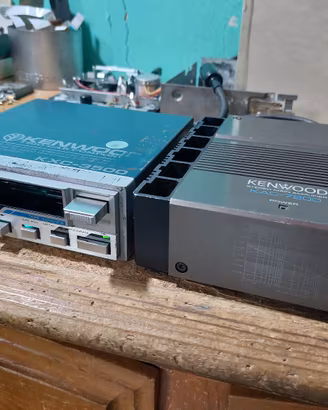 autoradio kenwood kxc 3500, + kac 7200