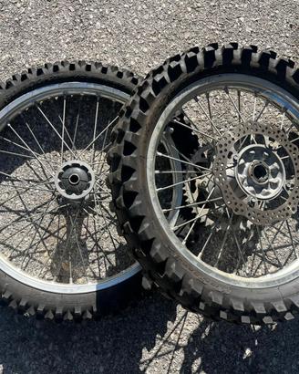 Cerchi + Gomme Honda CRF 250/450 (2002-2012)