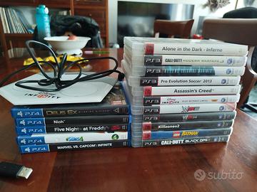 Lotto Giochi ps3 e ps4