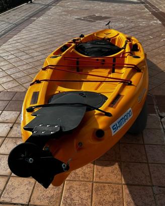 kayak da pesca honie  Outback  a pedali 