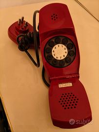 Telefono vintage Grillo  rosso